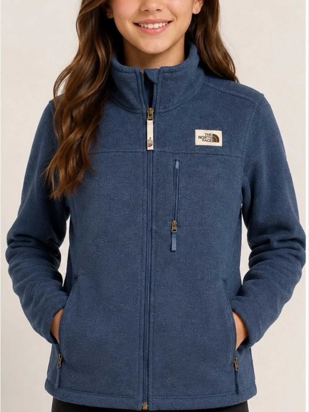 The North Face Youth Gordon Lyons Fleece Full Zip Jacket